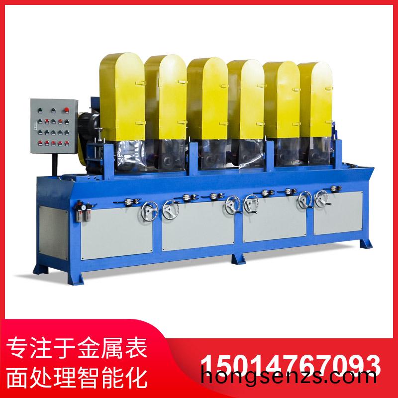 六(liu)組輸送式拉絲機